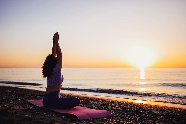 Sunset Yoga in Waikiki