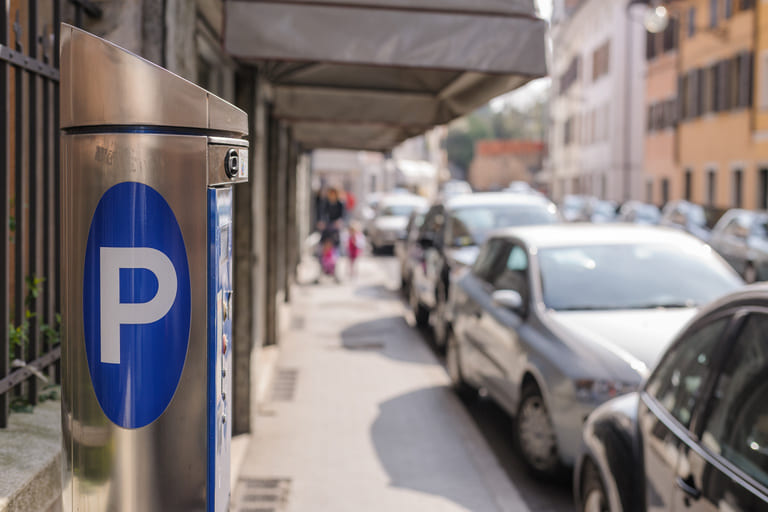 Metered Parking Spots in Waikiki
